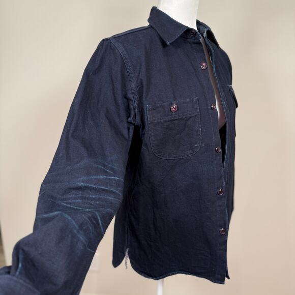 Rogue Territory Work Shirt - Indigo Selvedge Canvas - Size Small - Picture 2 of 9